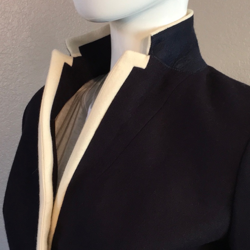 Wool Jcrew Two-Button Front Blazer - image 4